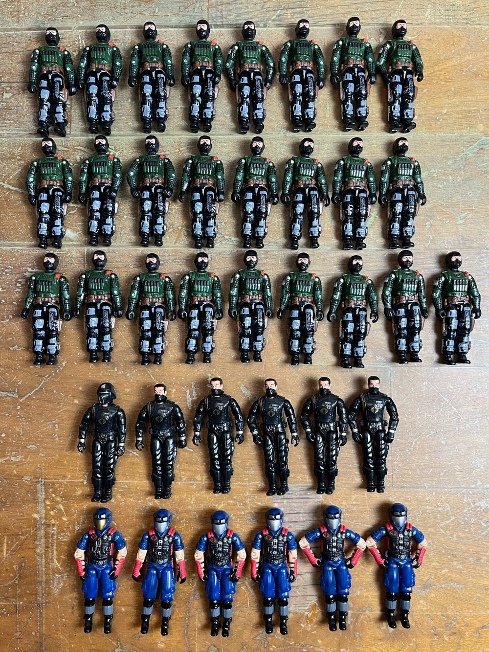 Vintage GI Joe 2004-06 TRU Exclusive DTC Action Figures Army Builder Assortment